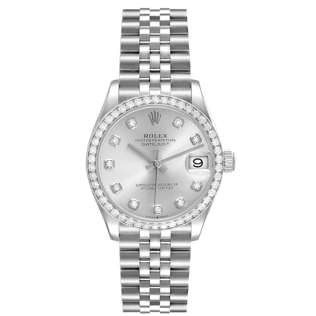 Datejust (Reference 278384RBR). A 31mm white gold stainless steel