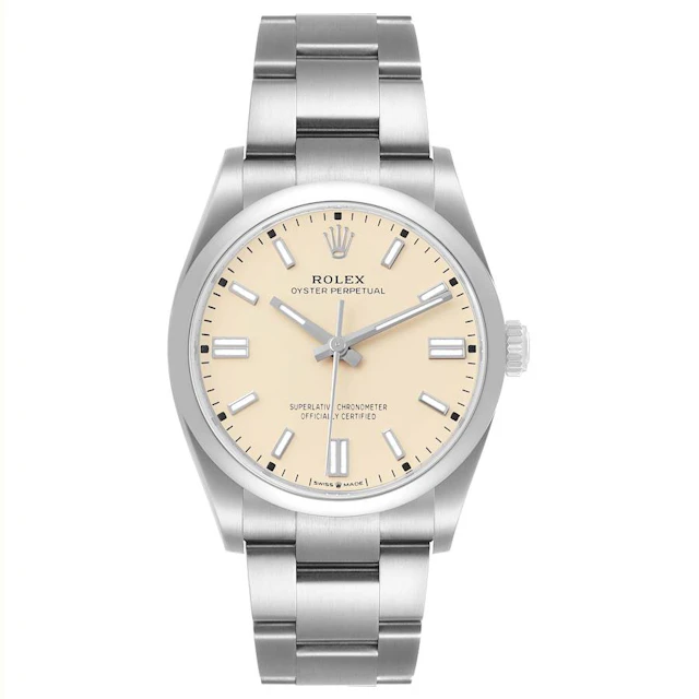 Oyster Perpetual (Reference 126000). A 36mm unworn stainless steel