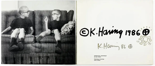 Keith Haring Exhibition, Stedelijk Museum, Signed Catalog