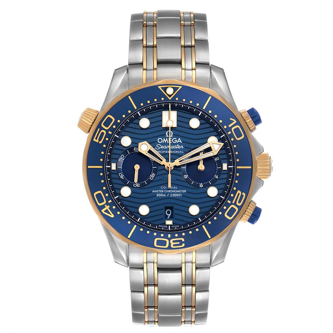 Seamaster Diver 300M (Reference 210.20.44.51.03.001). A 44mm yellow