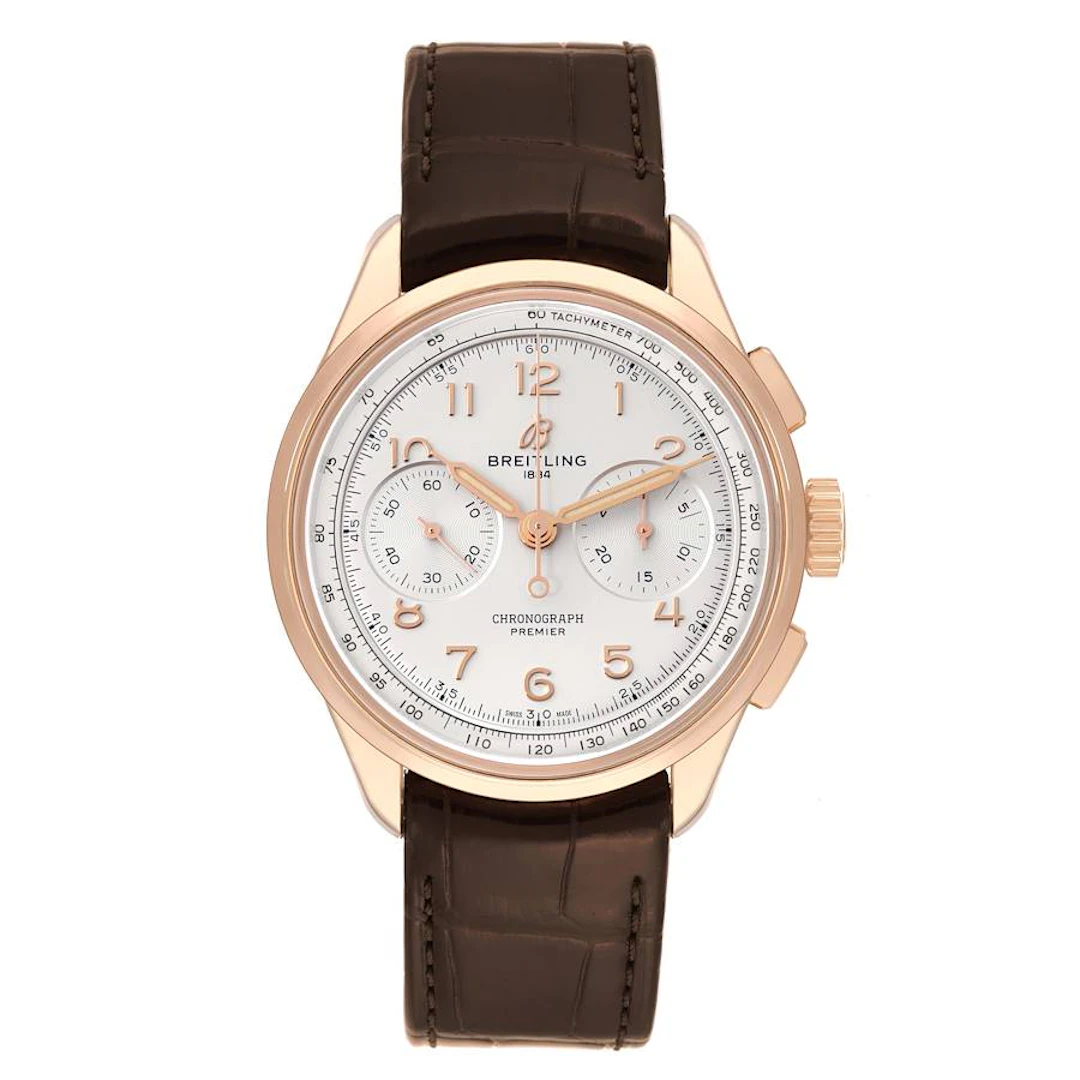 Premier B09 (Reference RB0930). A 40mm rose gold manual wind wristwatch