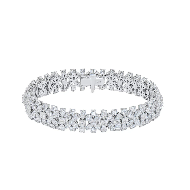 White Gold and Diamond Bracelet