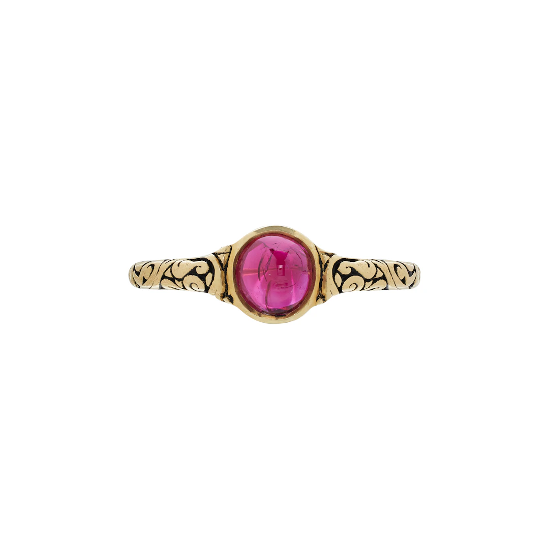 Gold and Ruby Ring