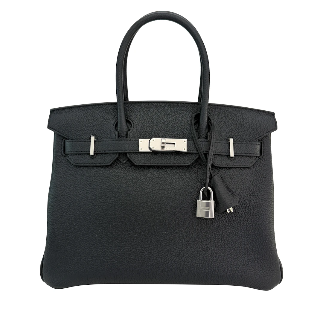 Black Togo Birkin 30 Palladium Hardware, 2026