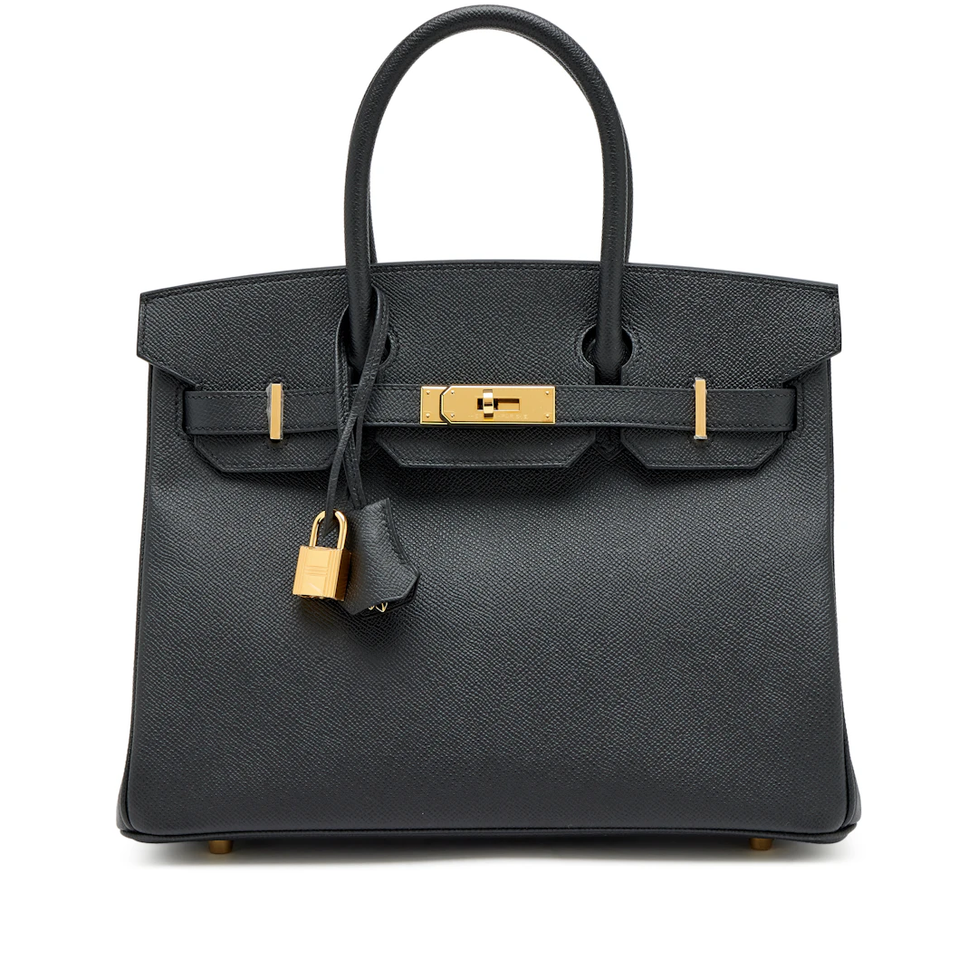 Black Epsom Birkin 30 Gold Hardware, 2019