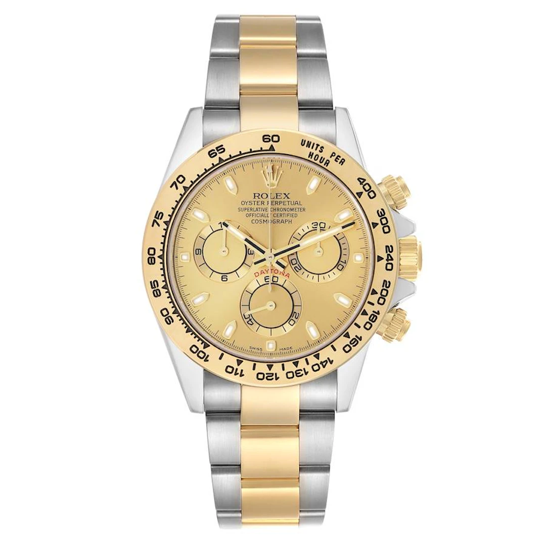 Cosmograph Daytona (Reference 116503). A 40mm yellow gold stainless