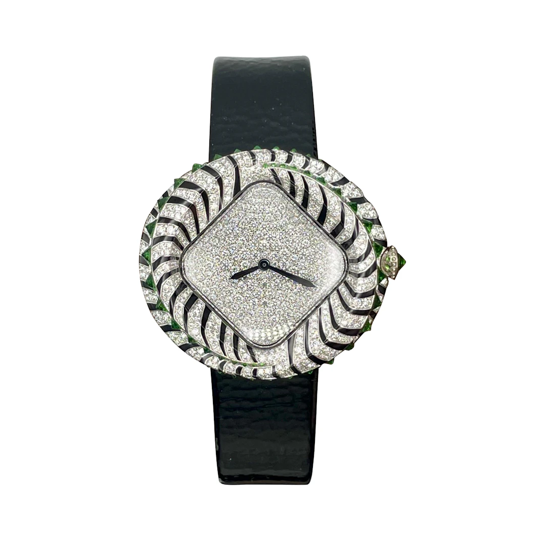 Animal Jewelry Watch (Reference HPI01617). An unworn white gold diamond