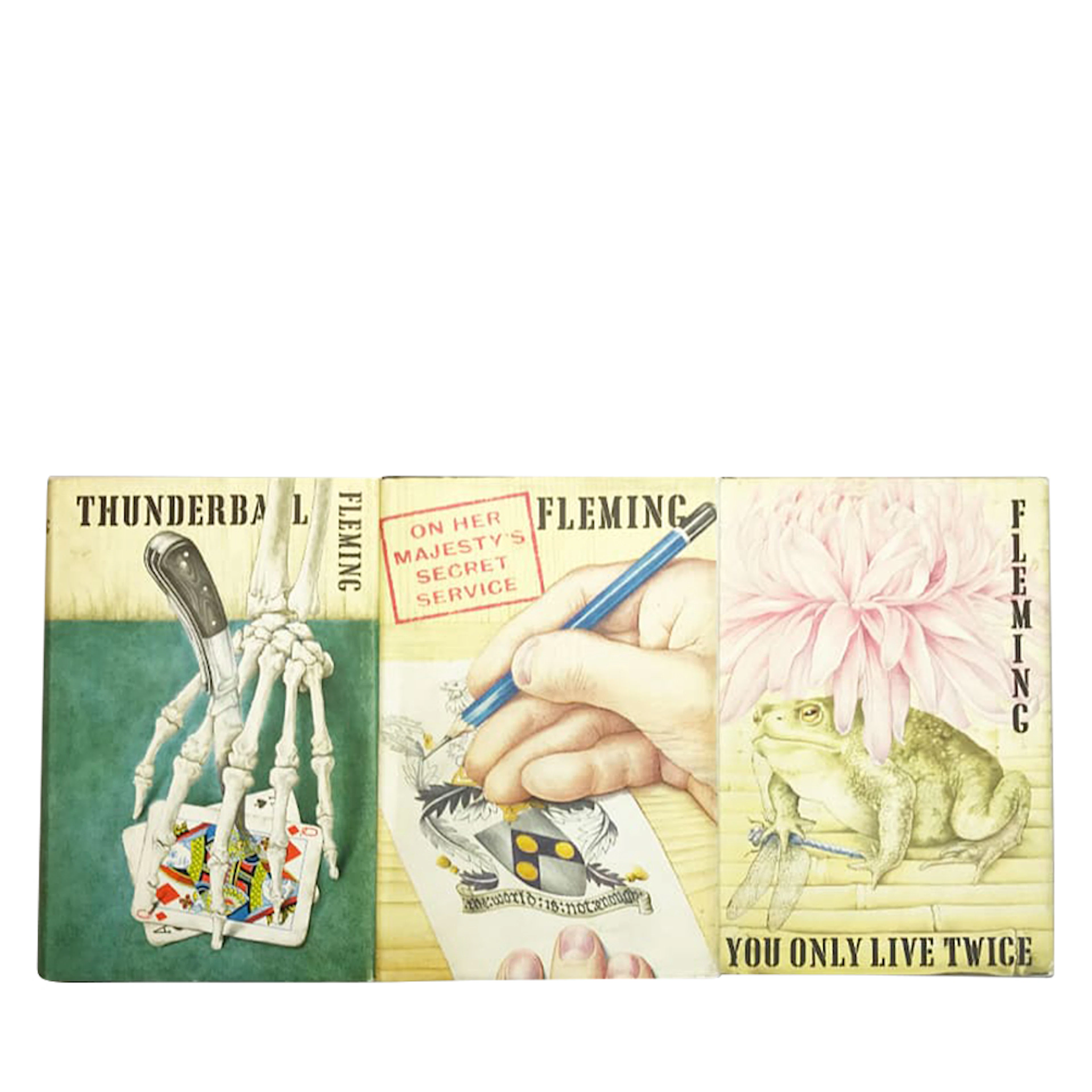 Signed First Editions of The Blofeld Trilogy