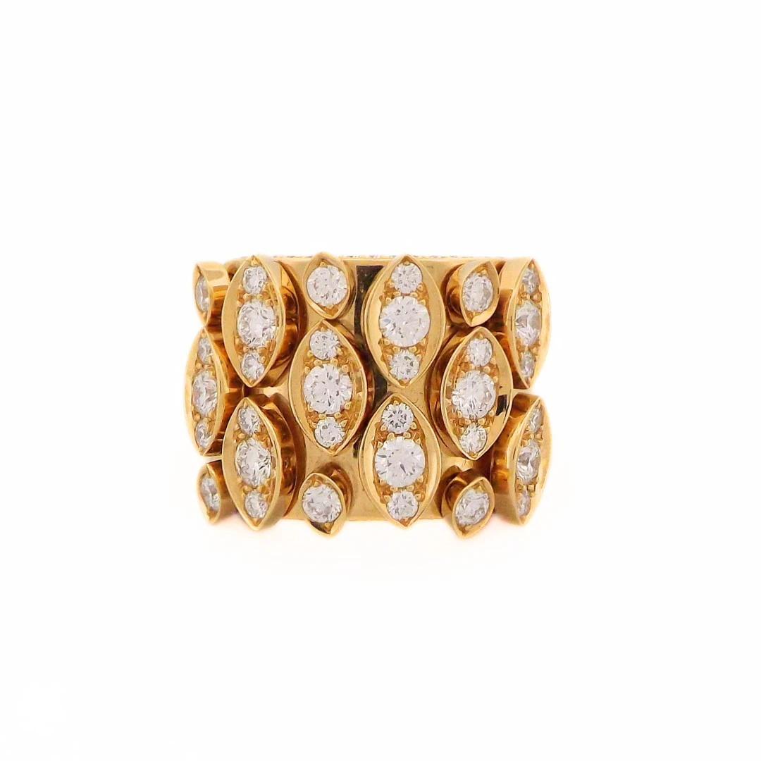 Gold and Diamond Diadea Ring