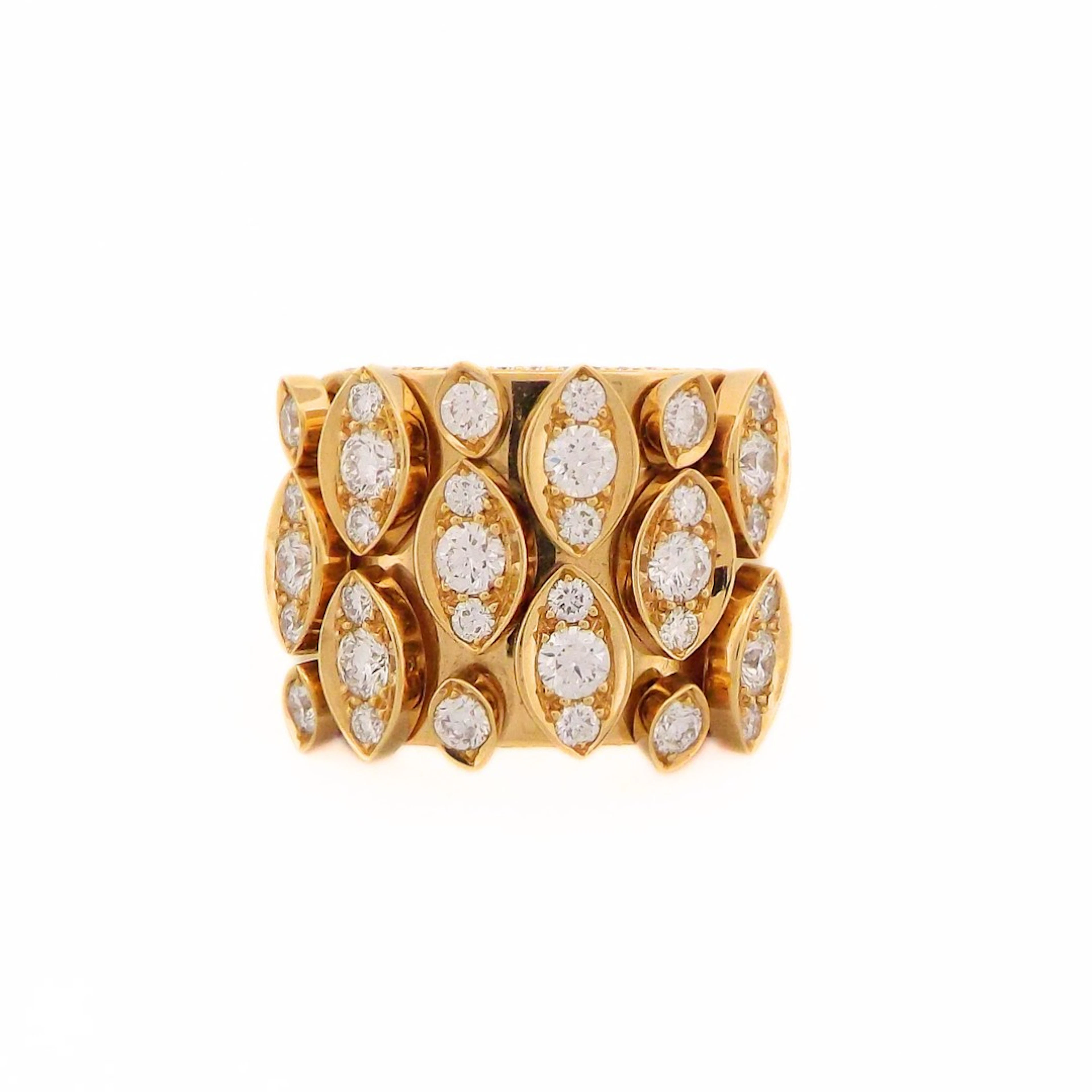 Gold and Diamond Diadea Ring