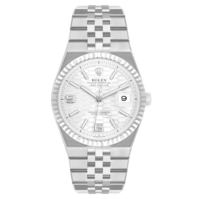 Land-Dweller (Reference 127334). A 40mm stainless steel white gold