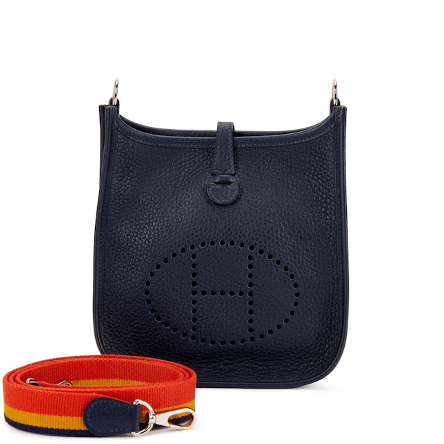 Bleu Nuit Clemence Mini Evelyne II TPM 16 Palladium Hardware, 2016