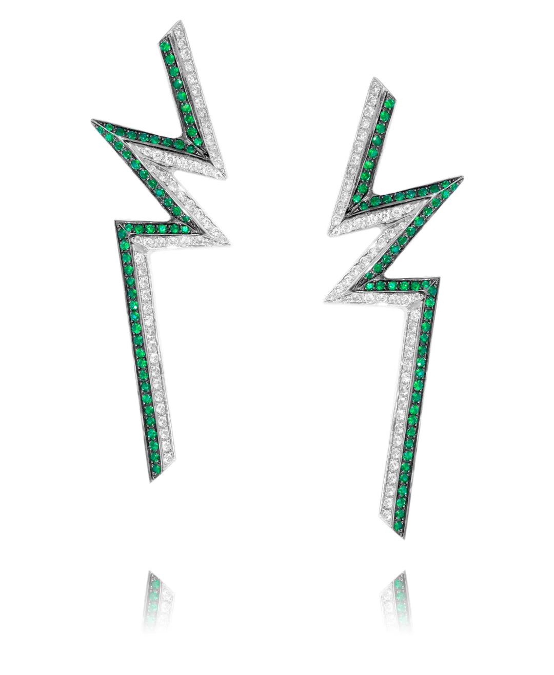 "Phoenician Script" Earrings by Ralph Masri