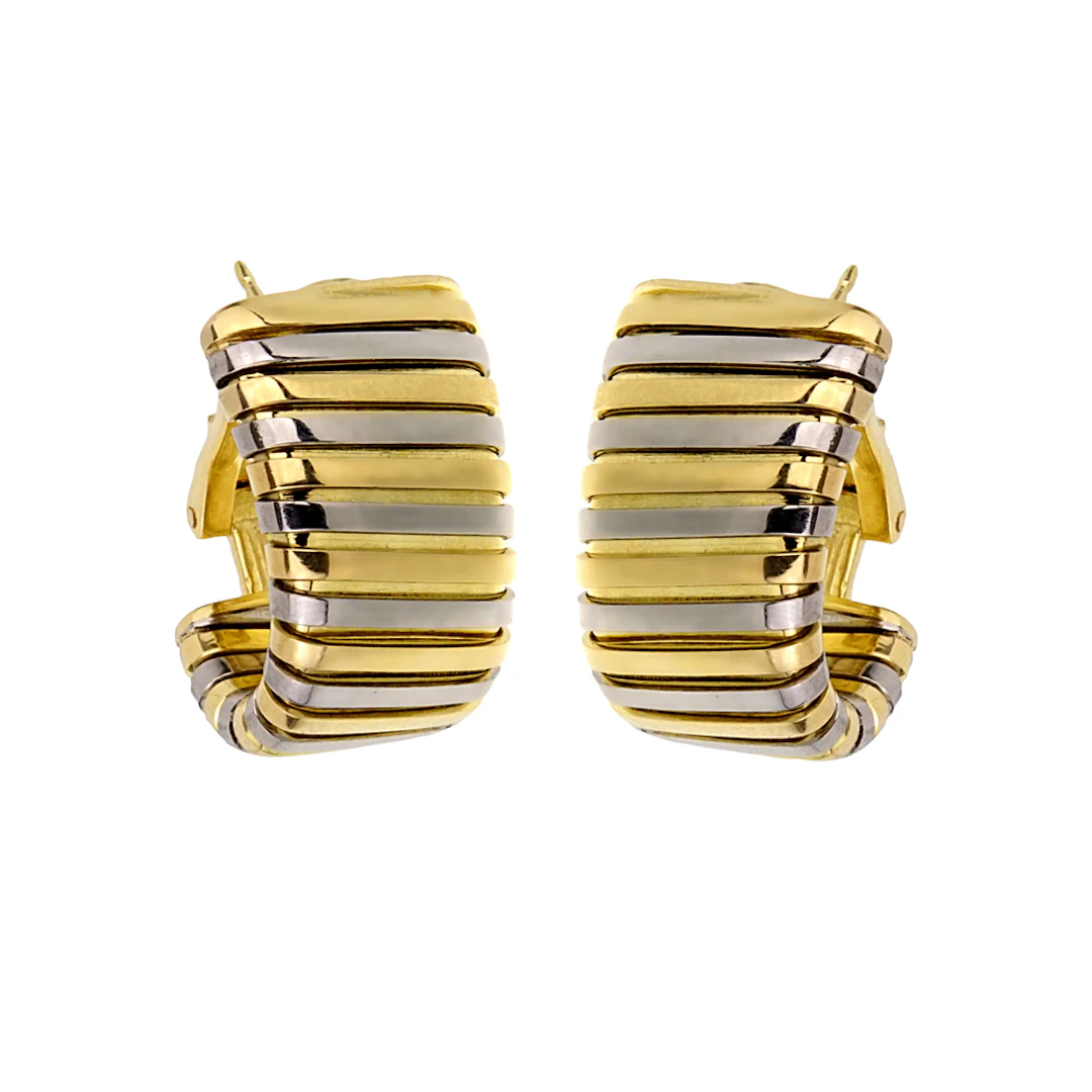 Gold Tubogas Earrings
