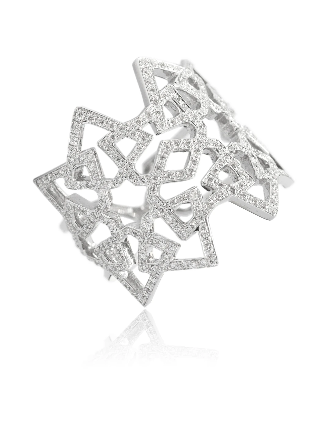 "Arabesque Deco" Ring by Ralph Masri
