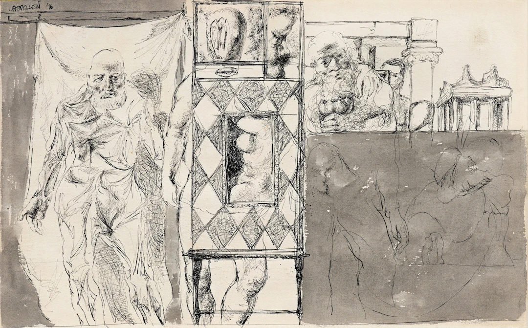The Cabinet (Old Man with Models)
