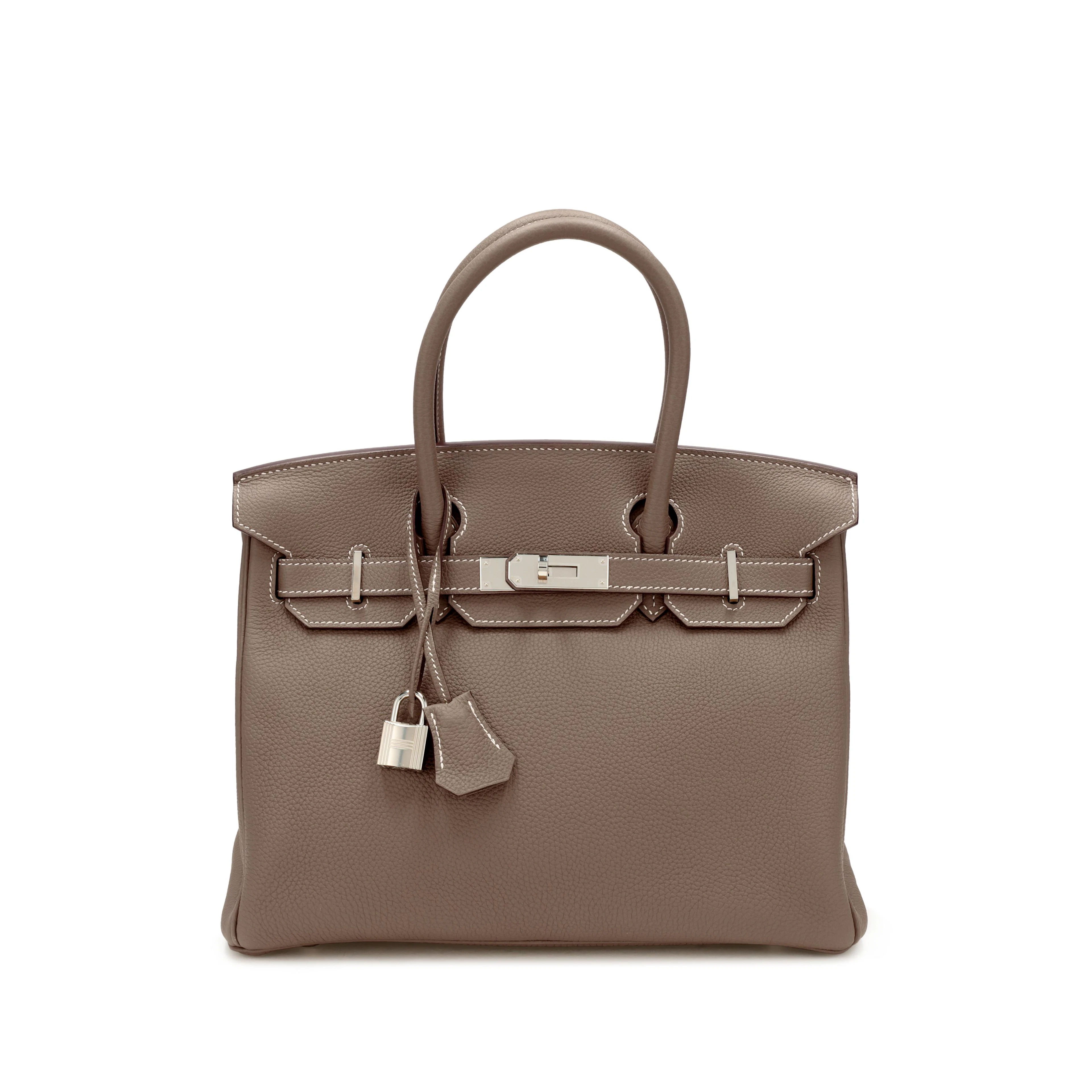 Etoupe Togo Birkin 30 Palladium Hardware, 2026