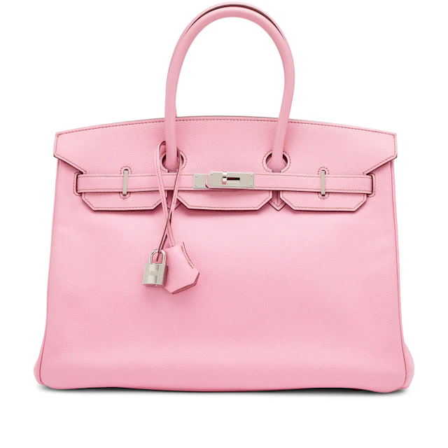 Bubblegum Pink 5P Epsom Birkin 35 Palladium Hardware, 2011