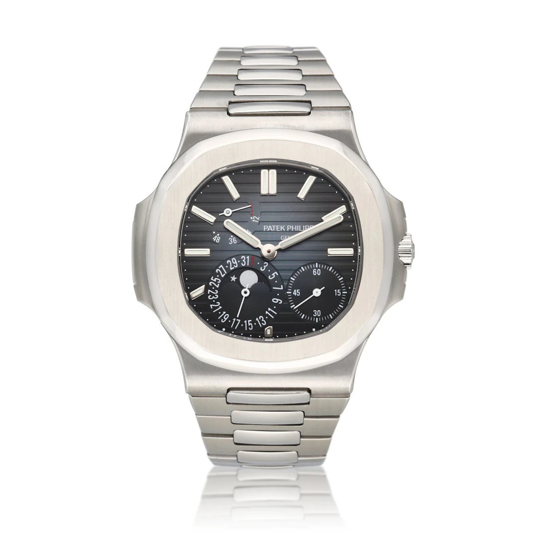 Nautilus (Reference 5712/1A-001). A 40mm stainless steel automatic