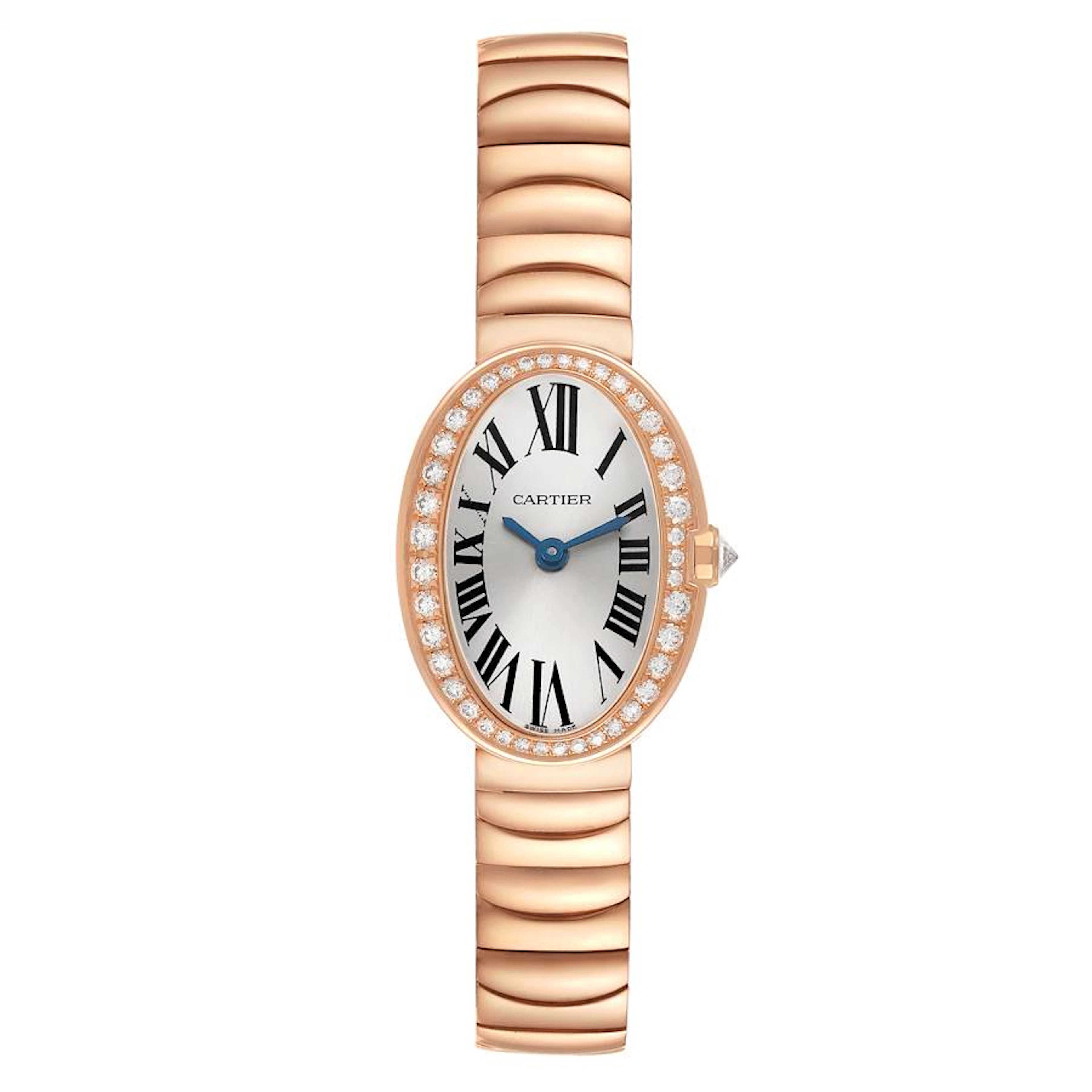 Baignoire Mini (Reference WB520026). A 25.3mm rose gold diamond-set