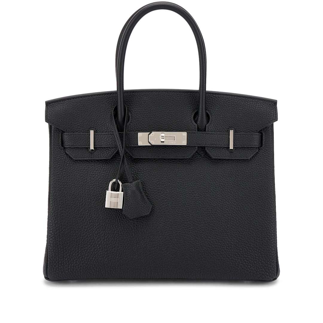 Black Togo Birkin 30 Palladium Hardware, 2026