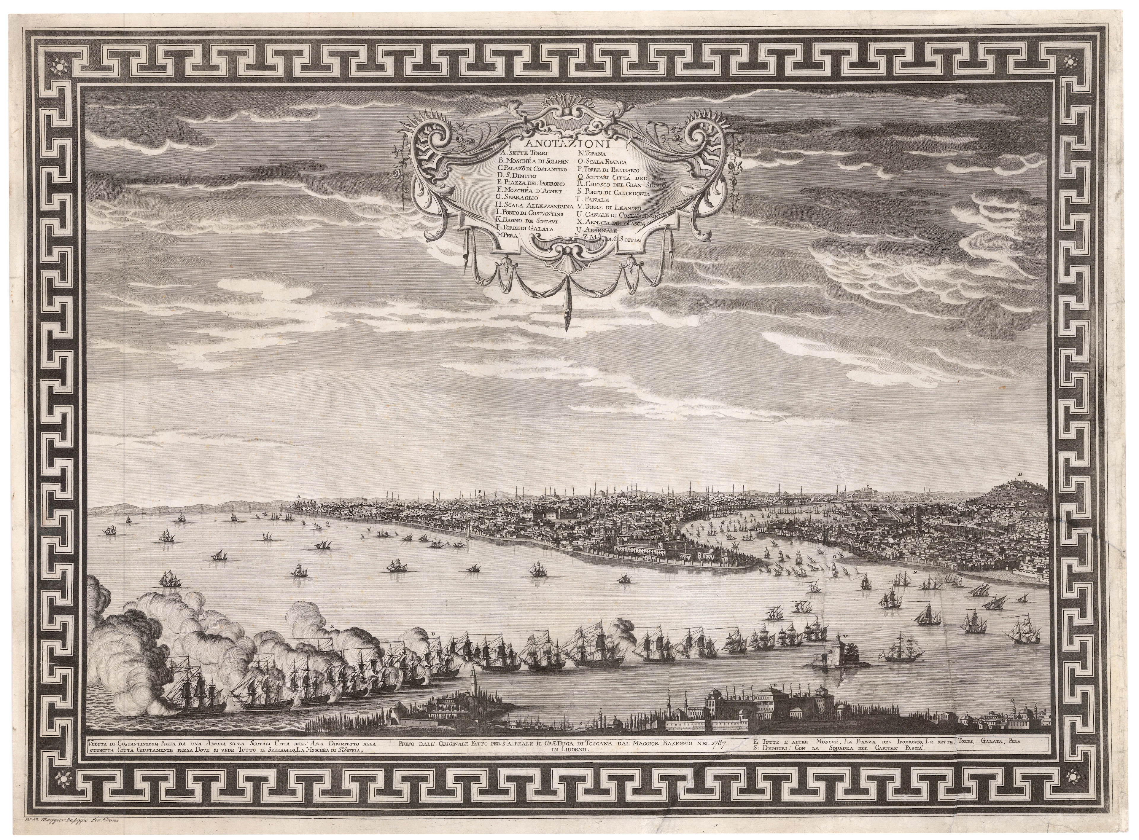 Italian Prospect of Constantinople