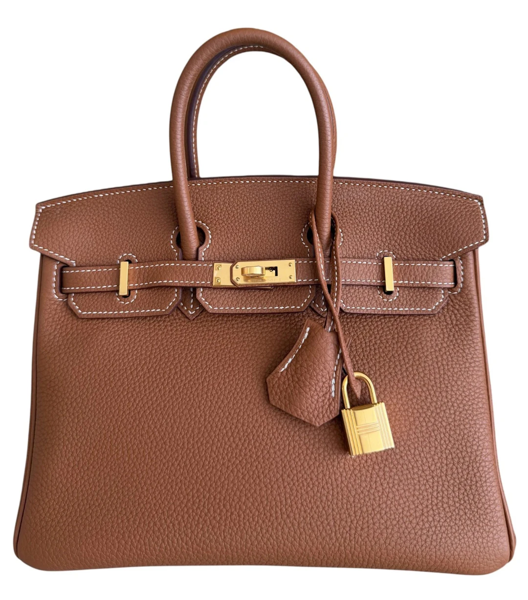 Gold Togo Birkin 25 Gold Hardware, 2022