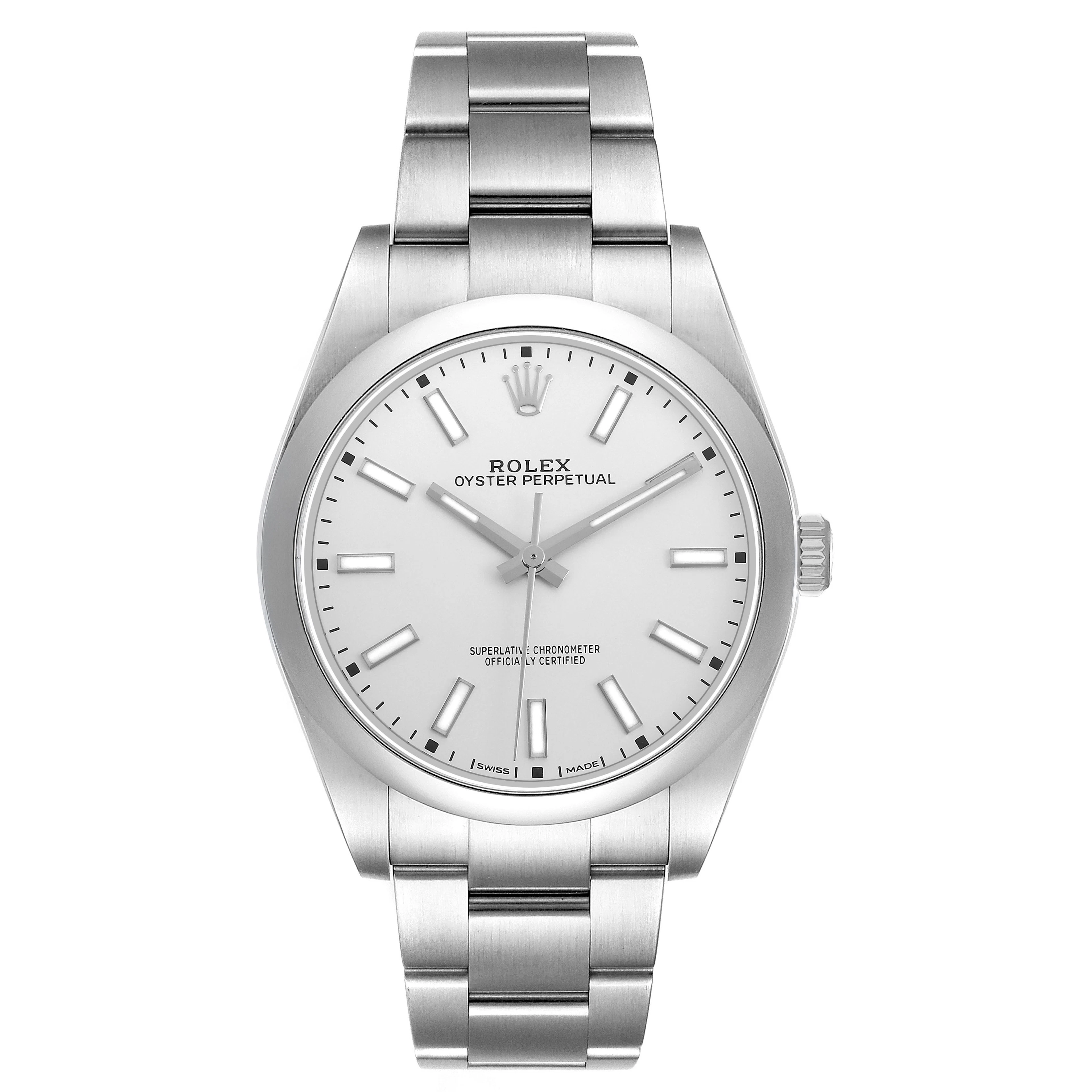 Oyster Perpetual (Reference 114300). A 39mm stainless steel automatic