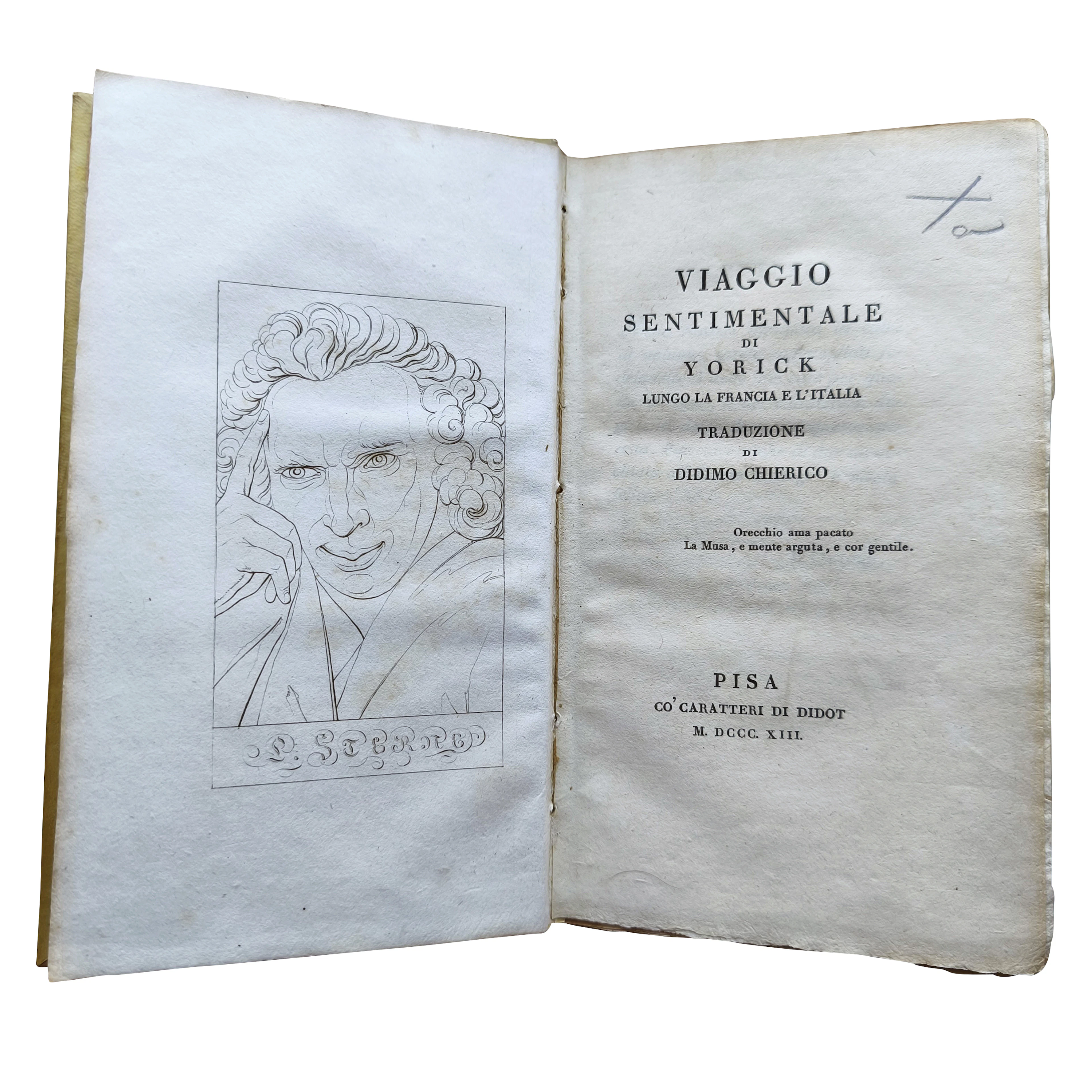 Viaggio Sentimentale di Yorick lungo la Francia e l'Italia [Yorick's