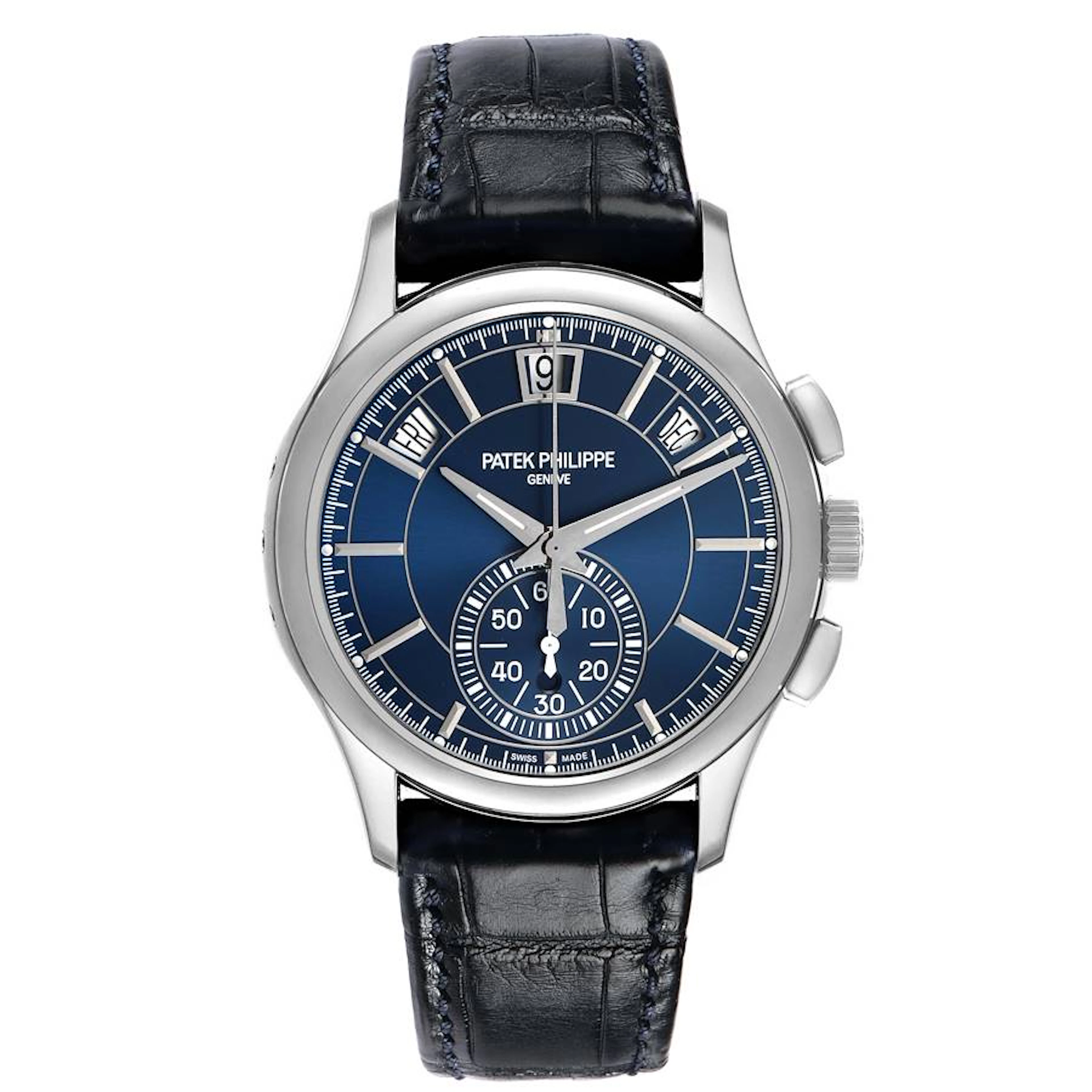 Complications (Reference 5905P-001). A 42mm platinum automatic wristwatch
