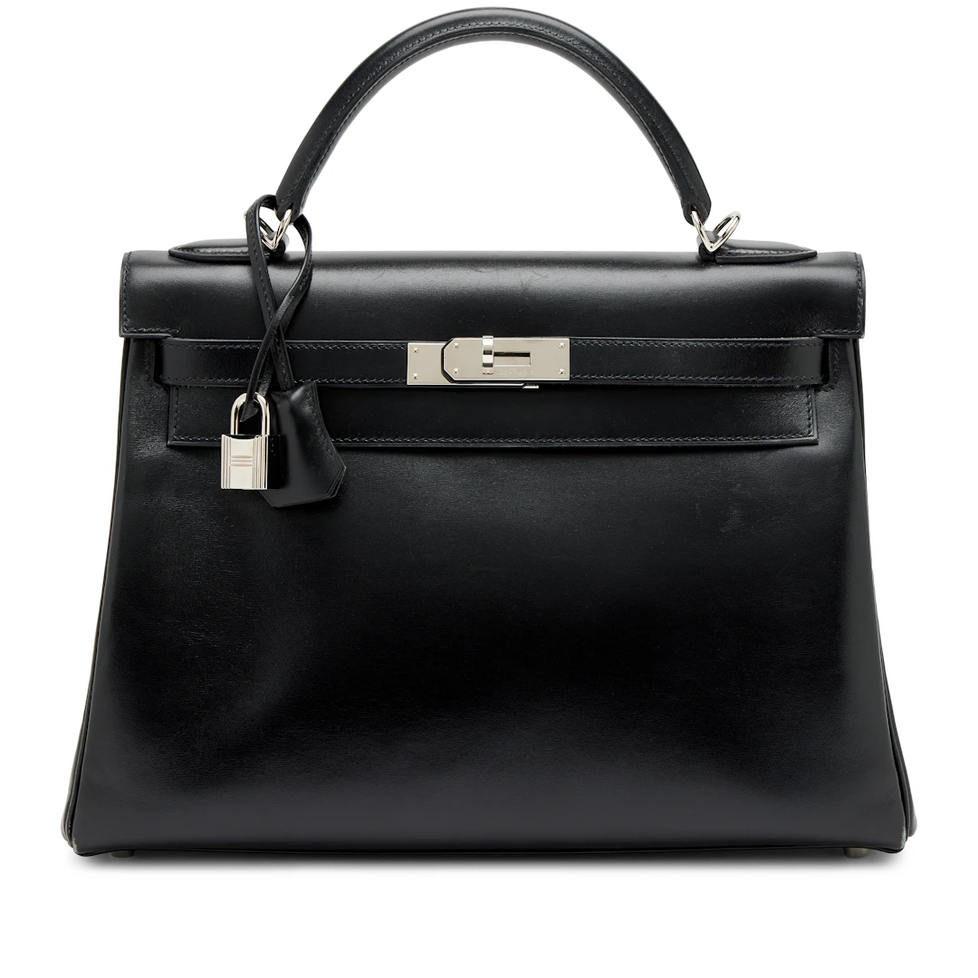 Black Box Calf Retourne Kelly 32 Palladium Hardware, 2008