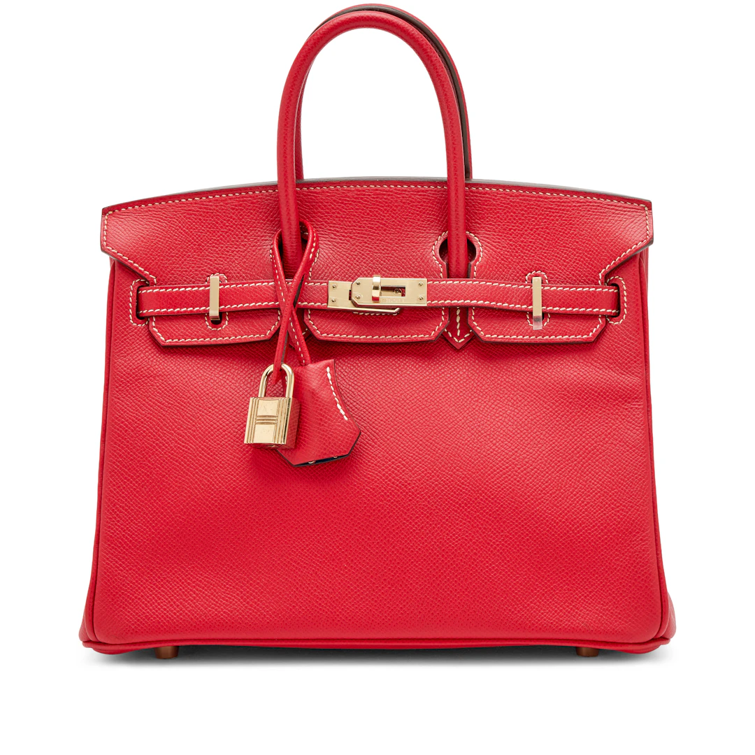 Limited Edition Rouge Casaque Epsom and Bleu Thalassa Verso Candy