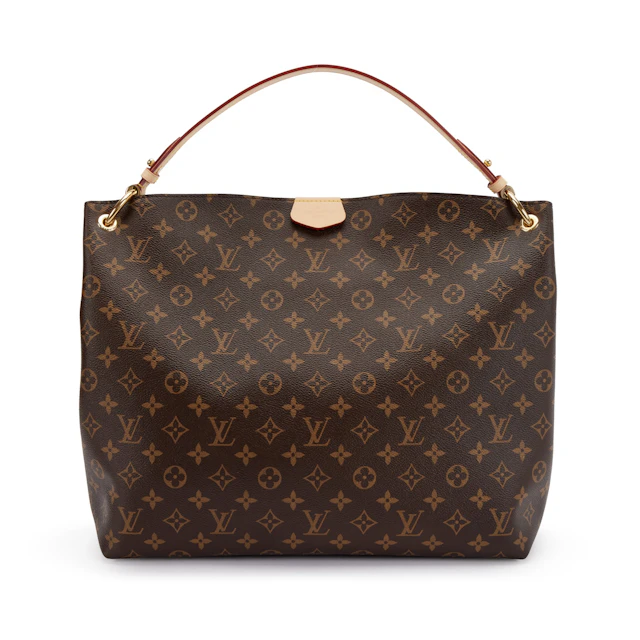 Brown Monogram Coated Canvas Graceful MM Gold Hardware, 2021