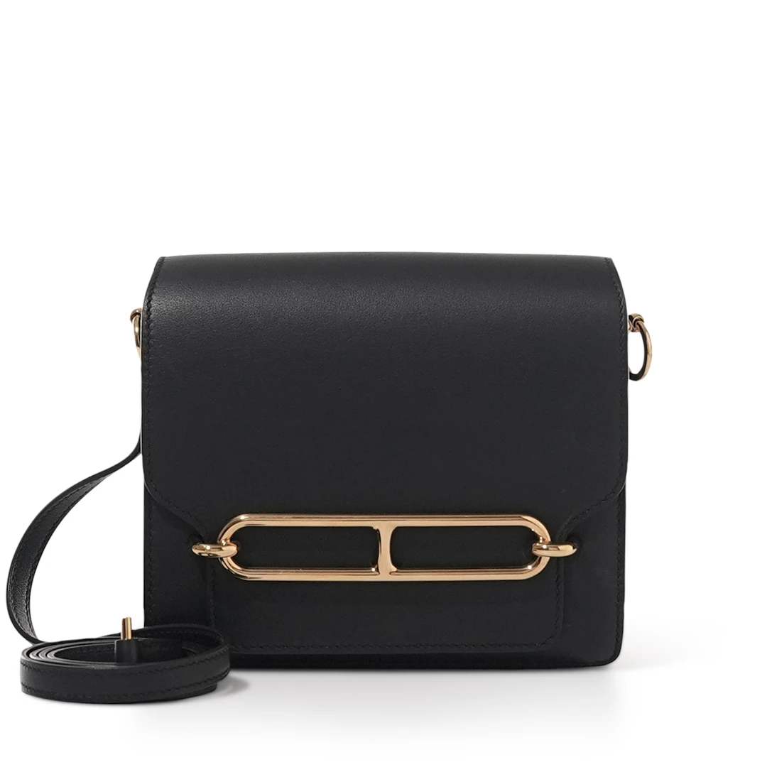 Black Swift Mini Roulis 18 Gold Hardware, 2020
