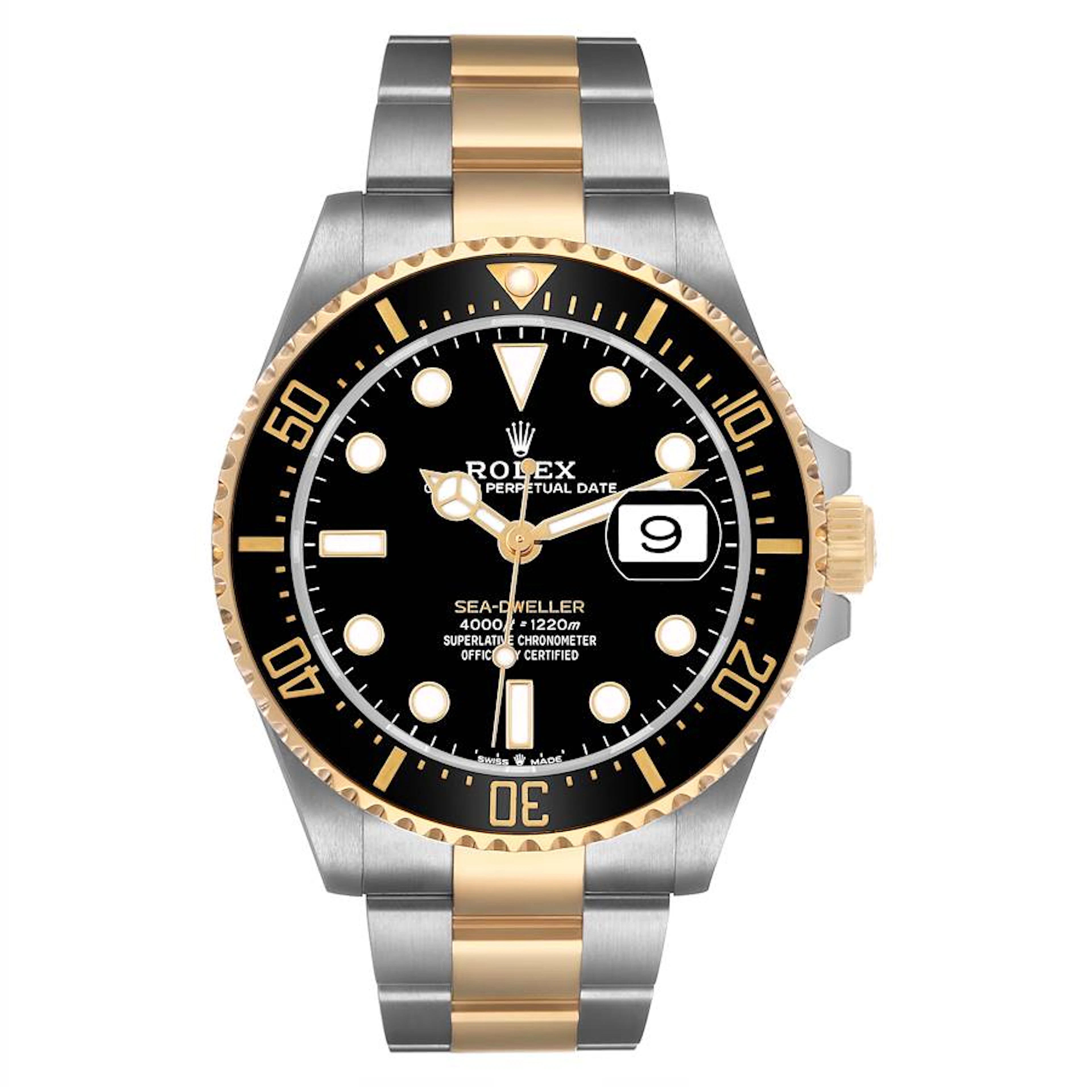 Sea-Dweller (Reference 126603). A 43mm stainless steel yellow gold