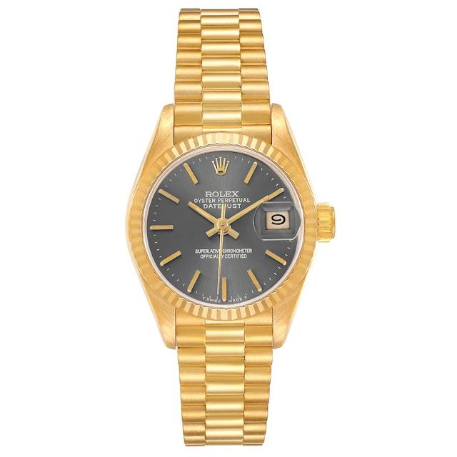 President Datejust (Reference 69178). A 26mm yellow gold automatic