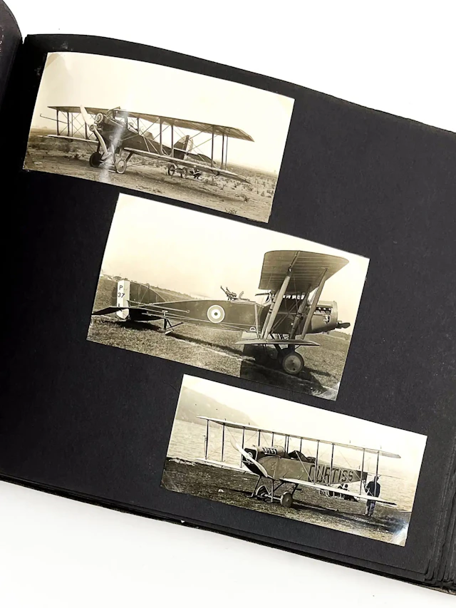 Photo Album of Aviator Wilhelm Heinrich Evers