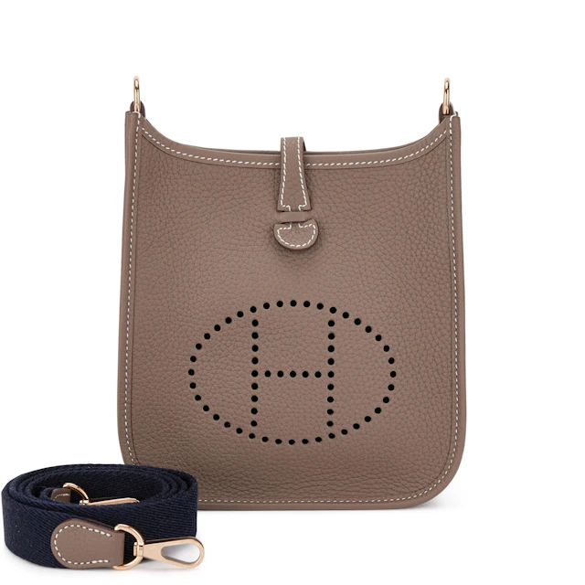 Etoupe Clemence Mini Evelyne II TPM 16 Gold Hardware, 2025