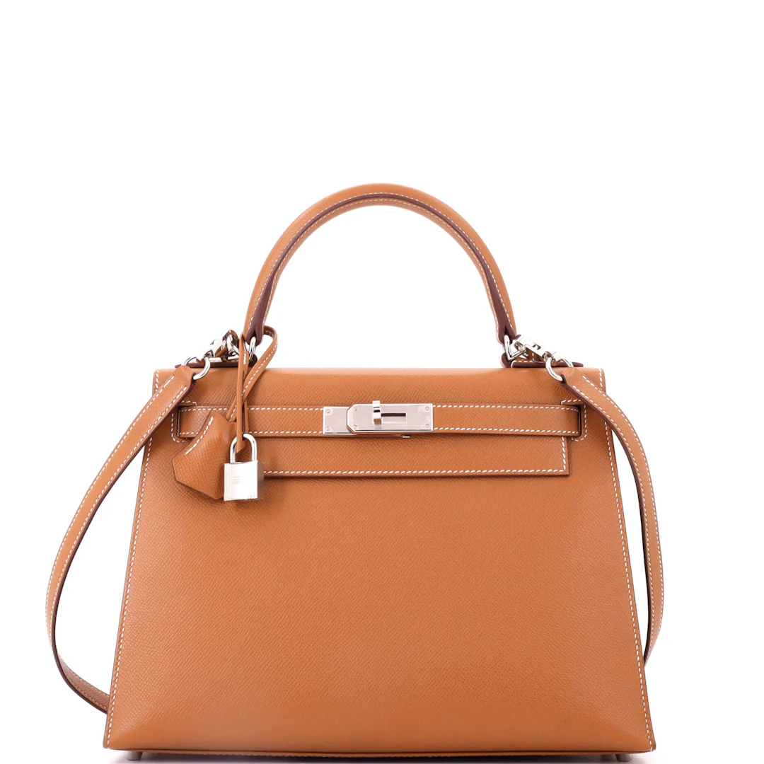 Gold Epsom Sellier Kelly 28 Palladium Hardware, 2023