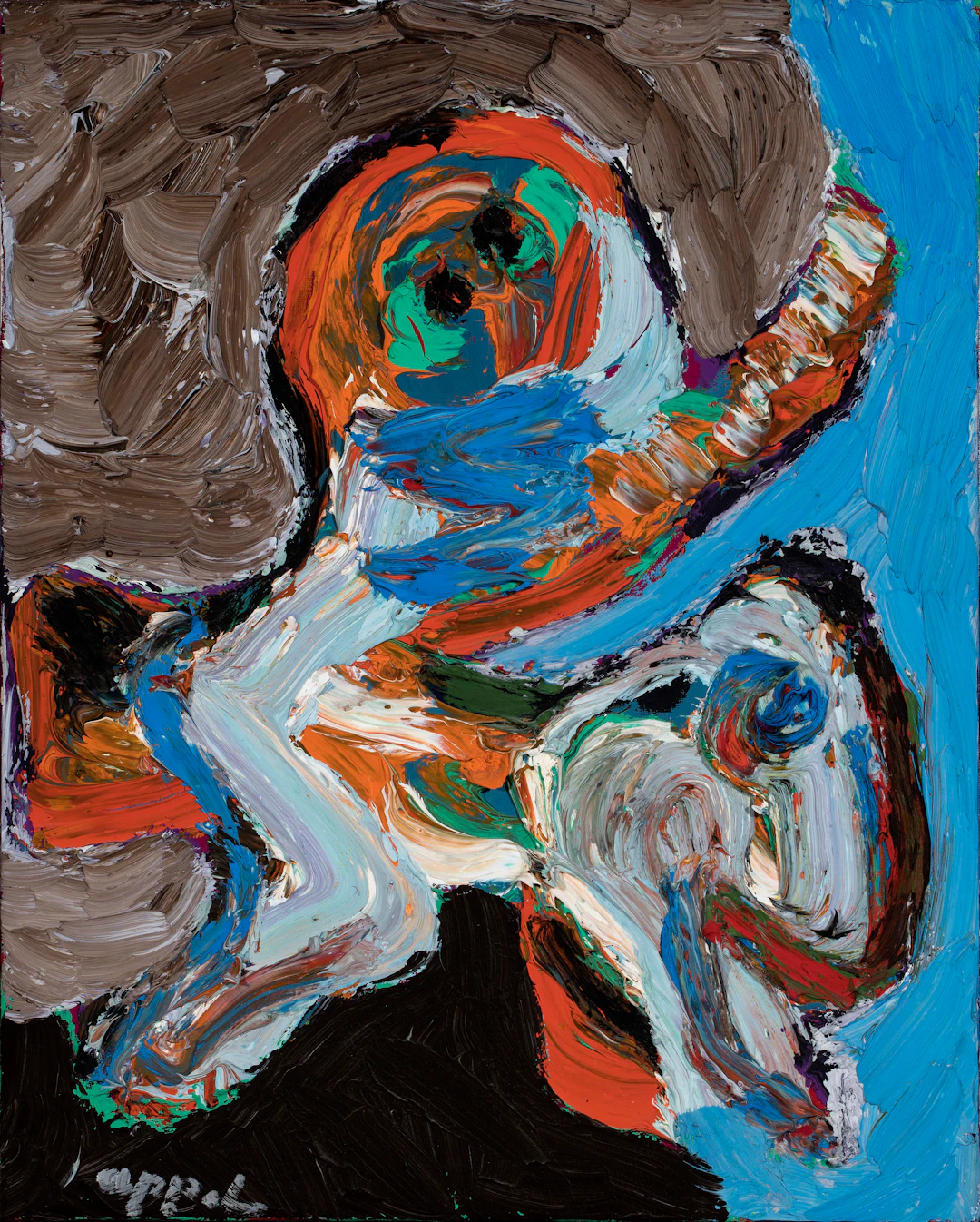 Karel Appel, Ruiter
