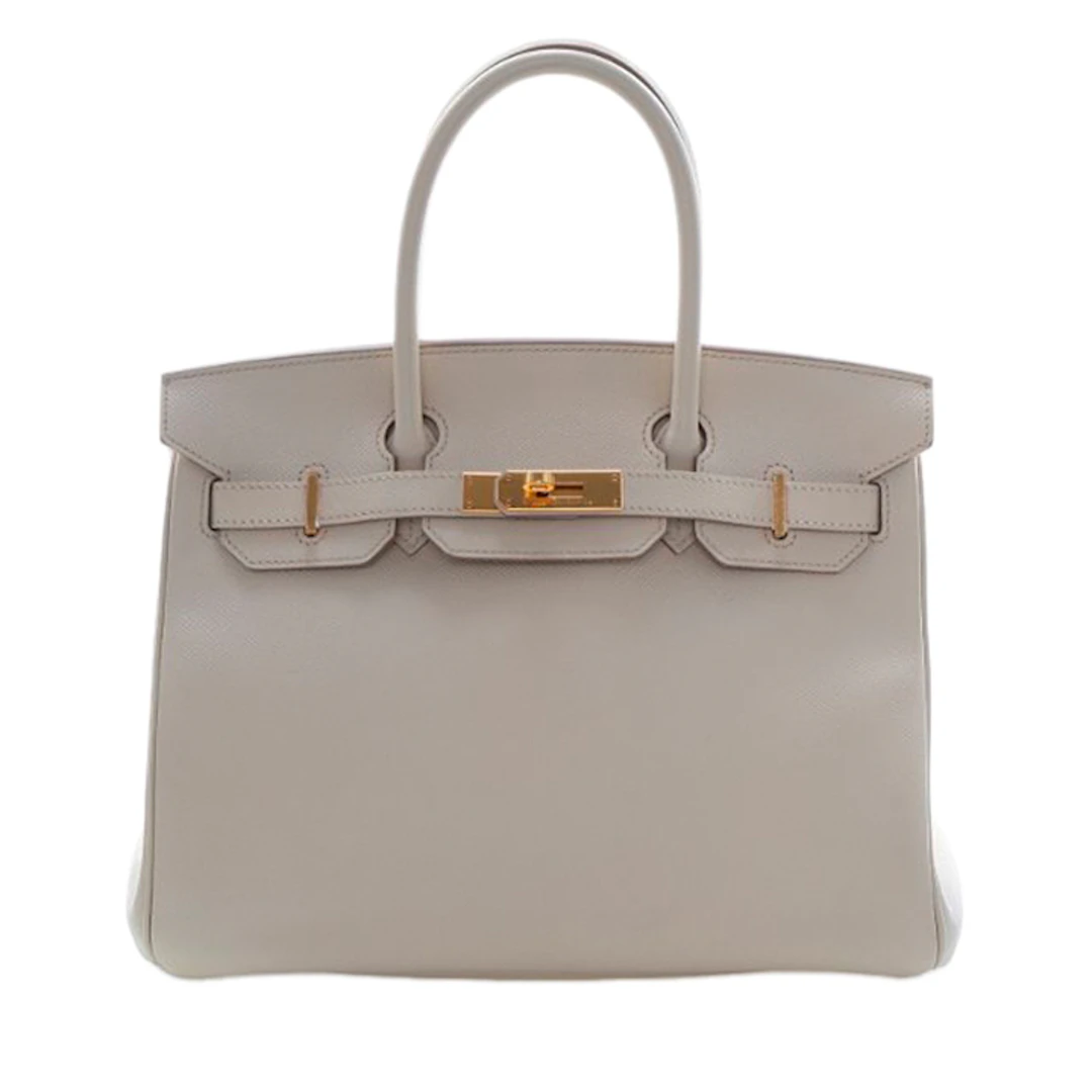 Craie Epsom Birkin 30 Gold Hardware, 2015