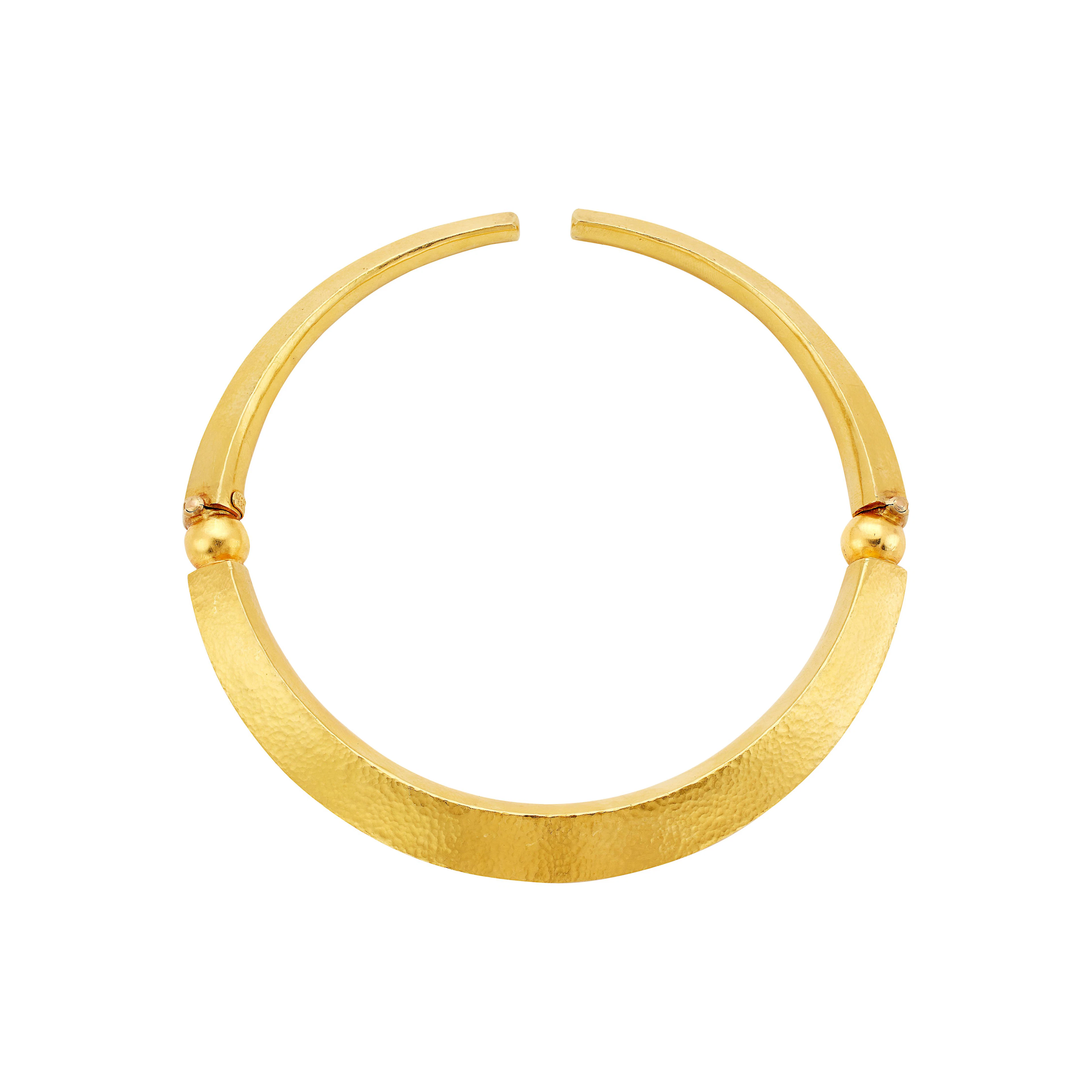 Vintage Gold Collar Necklace