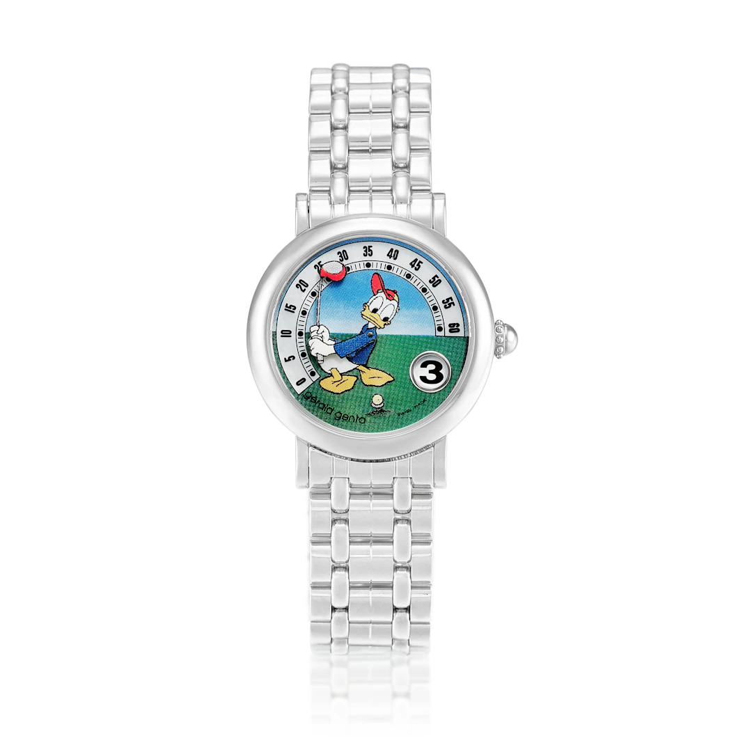 Retro Fantasy “Donald Duck”, Reference G.3622, A stainless steel jumping