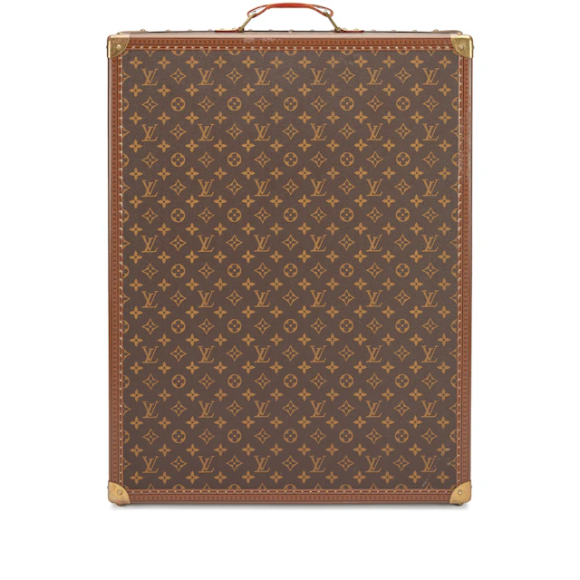 Vintage Monogram Gemine 12 Pairs Shoe Trunk Brass Hardware, 1990s