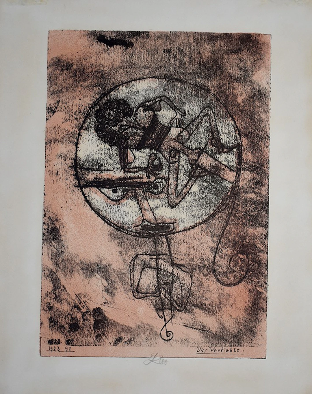 The Man in Love, from: Masters Portfolio of the Staatliches Bauhaus