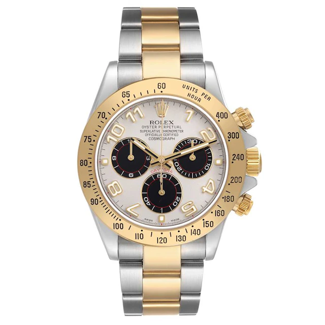 Cosmograph Daytona Panda Racing Dial (Reference 116523). A 40mm yellow