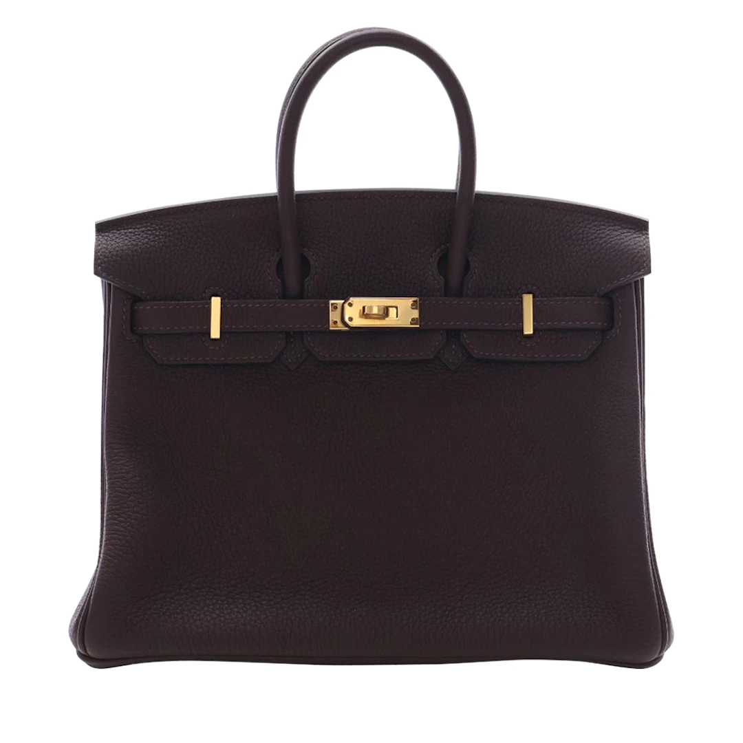 Chocolate Togo Birkin 25 Gold Hardware, 2018