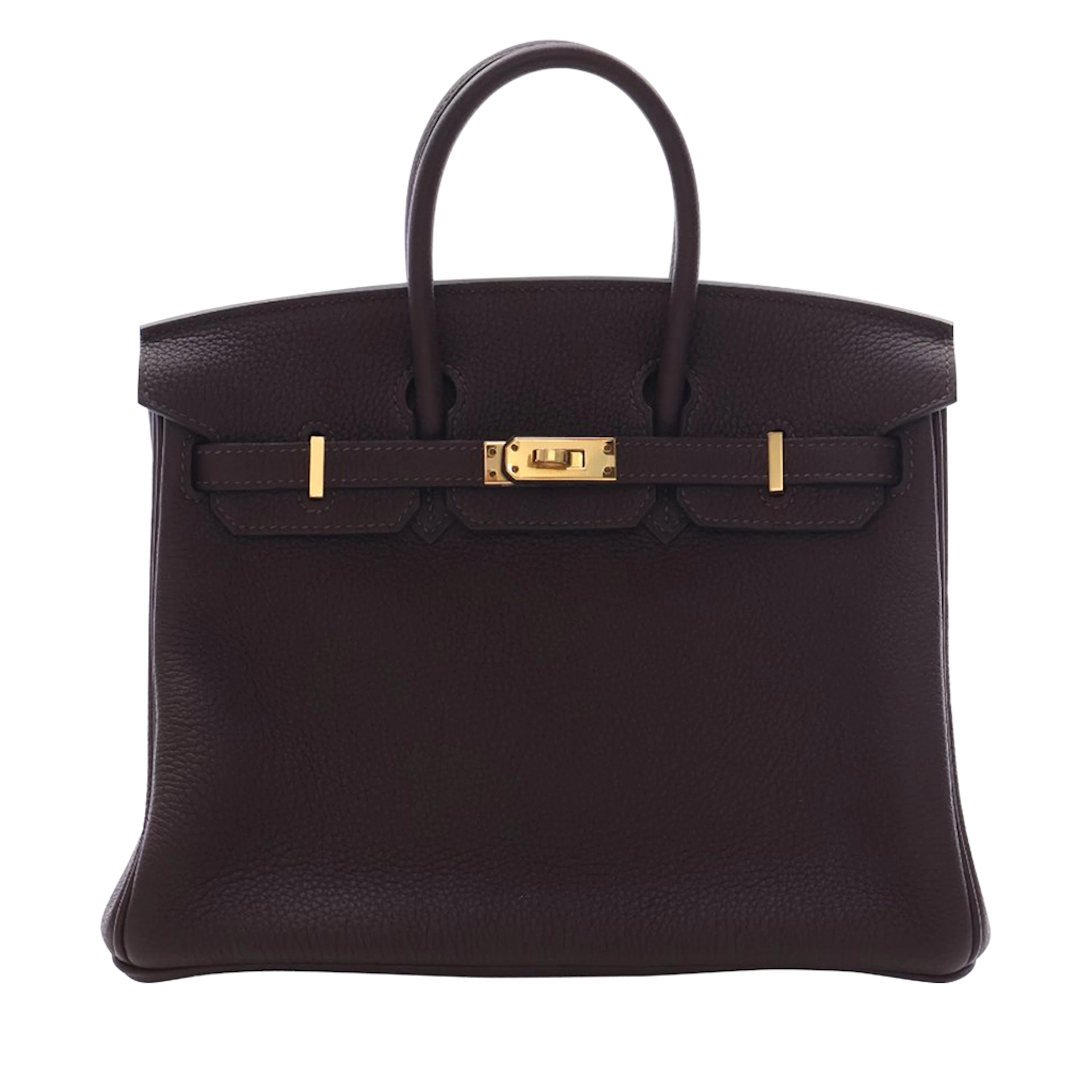 Chocolate Togo Birkin 25 Gold Hardware, 2018