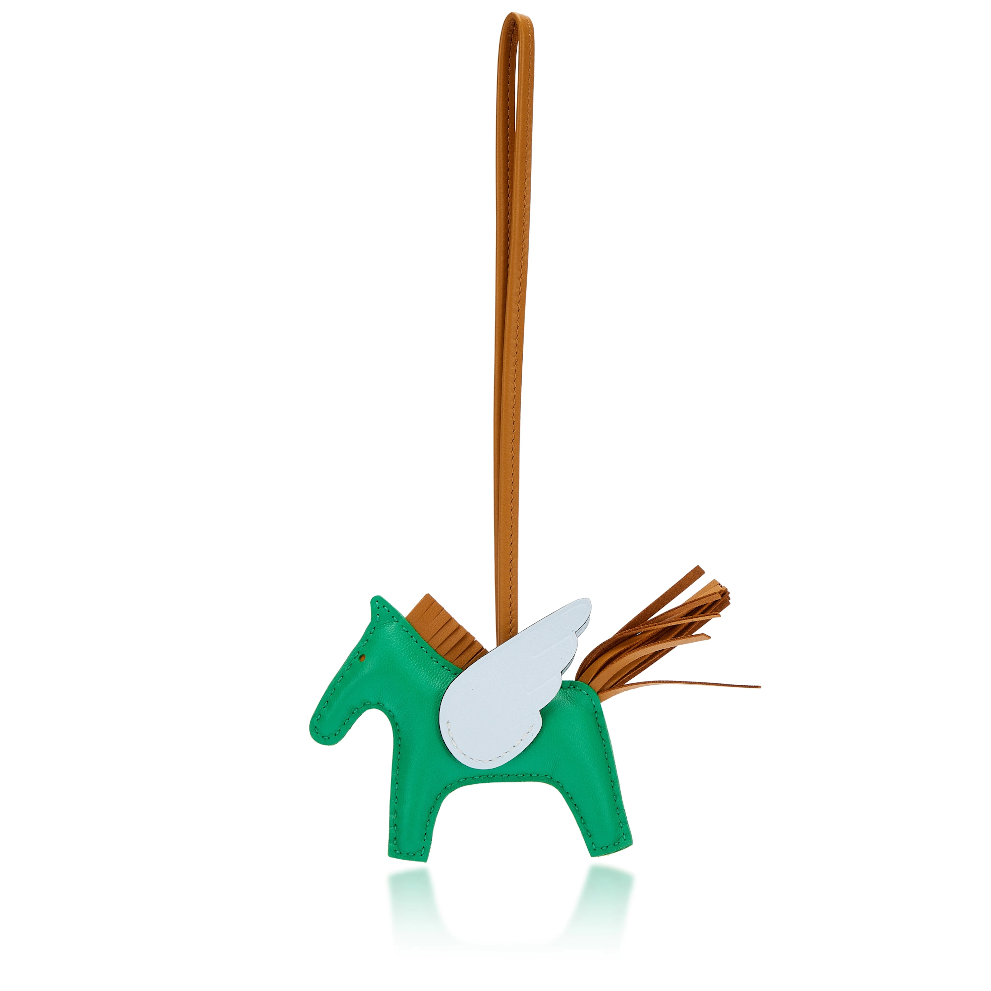 Menthe, Sesame, Bleu Brume Milo Lambskin and Swift GriGri Rodeo Pegase