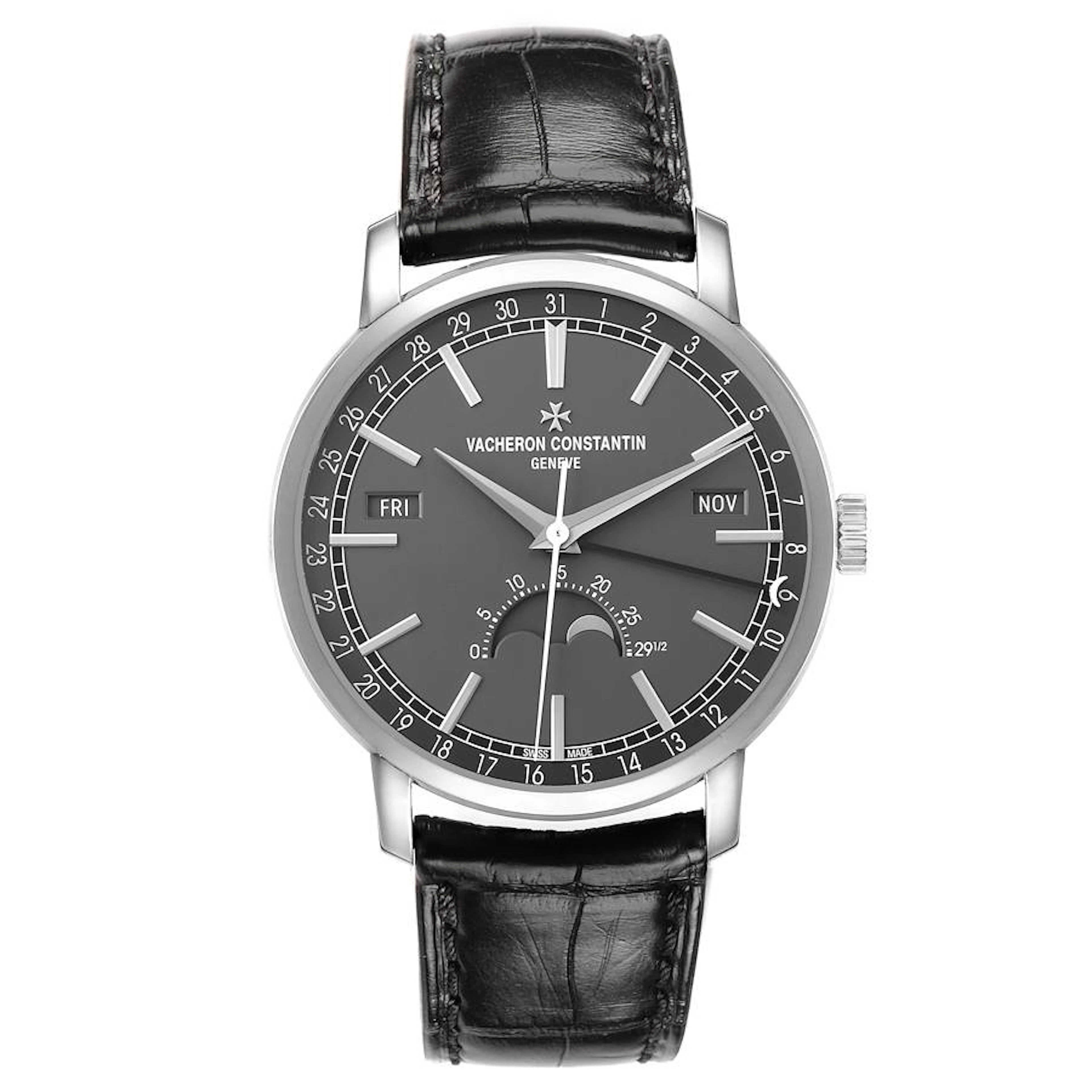 Traditionnelle (Reference 4010T/000G-B740). A 41mm white gold automatic